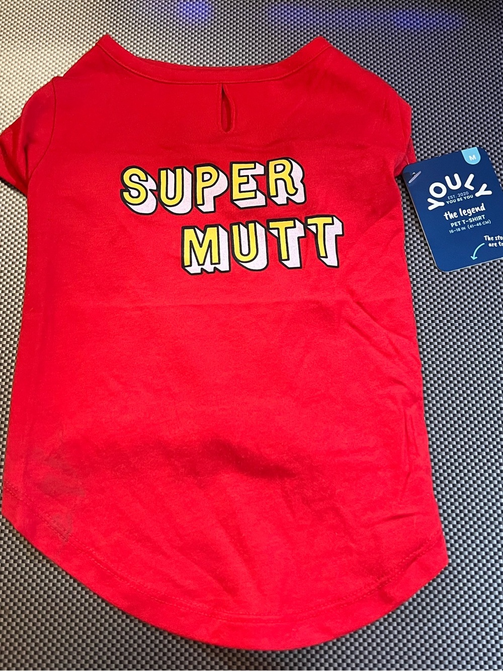 Youly "Super Mutt" Red Dog Tee